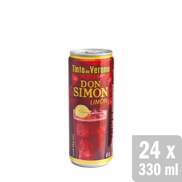 Tinto De Verano Limón El Original Y Auténtico Don Simon